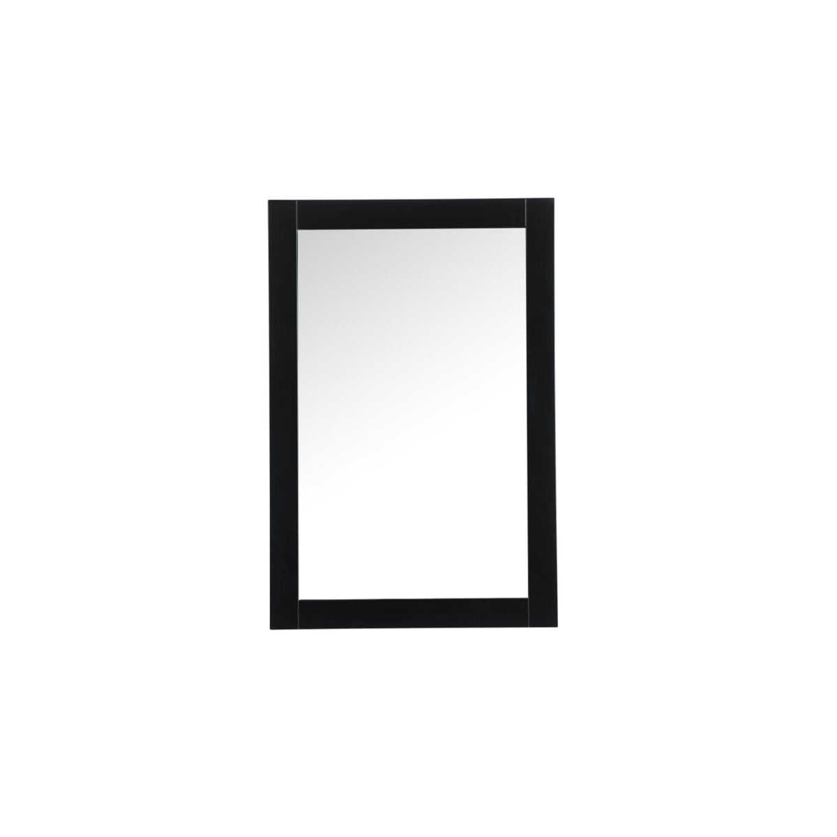 Aqua Vanity Mirror 24X36 Inch In Black