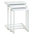 Addison Nesting Table Set, White
