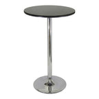 3 Piece Modern Dining Set with Bistro Table and Two Stools