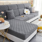Stretchable Cotton Velvet Sofa Cover Furniture Covers for Pets Slipcovers and Couch Cushion Covers