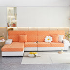 Stretchable Cotton Velvet Sofa Cover Furniture Covers for Pets Slipcovers and Couch Cushion Covers
