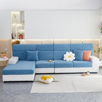 Stretchable Cotton Velvet Sofa Cover Furniture Covers for Pets Slipcovers and Couch Cushion Covers