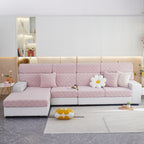 Stretchable Cotton Velvet Sofa Cover Furniture Covers for Pets Slipcovers and Couch Cushion Covers