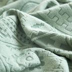 Embossed Geometric Elastic Sofa Cover Boho Stylish Decorative Furniture Covers