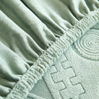 Embossed Geometric Elastic Sofa Cover Boho Stylish Decorative Furniture Covers