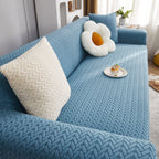3D Geometric Stretch Sofa Slipcovers Non Slip Pet Friendly Washable Fitted Sofa Covers