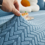 3D Geometric Stretch Sofa Slipcovers Non Slip Pet Friendly Washable Fitted Sofa Covers