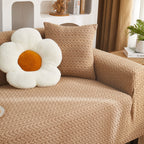 3D Geometric Stretch Sofa Slipcovers Non Slip Pet Friendly Washable Fitted Sofa Covers