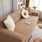3D Geometric Stretch Sofa Slipcovers Non Slip Pet Friendly Washable Fitted Sofa Covers