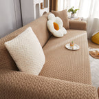3D Geometric Stretch Sofa Slipcovers Non Slip Pet Friendly Washable Fitted Sofa Covers