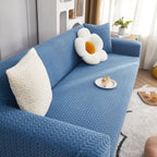 3D Geometric Stretch Sofa Slipcovers Non Slip Pet Friendly Washable Fitted Sofa Covers