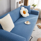 3D Geometric Stretch Sofa Slipcovers Non Slip Pet Friendly Washable Fitted Sofa Covers
