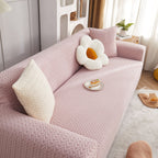 3D Geometric Stretch Sofa Slipcovers Non Slip Pet Friendly Washable Fitted Sofa Covers