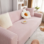 3D Geometric Stretch Sofa Slipcovers Non Slip Pet Friendly Washable Fitted Sofa Covers