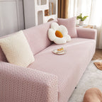 3D Geometric Stretch Sofa Slipcovers Non Slip Pet Friendly Washable Fitted Sofa Covers