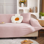 3D Geometric Stretch Sofa Slipcovers Non Slip Pet Friendly Washable Fitted Sofa Covers