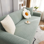 3D Geometric Stretch Sofa Slipcovers Non Slip Pet Friendly Washable Fitted Sofa Covers