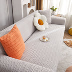 3D Geometric Stretch Sofa Slipcovers Non Slip Pet Friendly Washable Fitted Sofa Covers