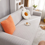 3D Geometric Stretch Sofa Slipcovers Non Slip Pet Friendly Washable Fitted Sofa Covers
