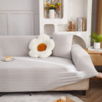3D Geometric Stretch Sofa Slipcovers Non Slip Pet Friendly Washable Fitted Sofa Covers