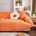 3D Geometric Stretch Sofa Slipcovers Non Slip Pet Friendly Washable Fitted Sofa Covers