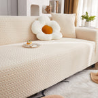 3D Geometric Stretch Sofa Slipcovers Non Slip Pet Friendly Washable Fitted Sofa Covers
