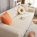 3D Geometric Stretch Sofa Slipcovers Non Slip Pet Friendly Washable Fitted Sofa Covers