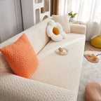 3D Geometric Stretch Sofa Slipcovers Non Slip Pet Friendly Washable Fitted Sofa Covers