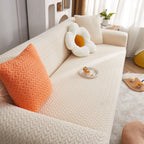 3D Geometric Stretch Sofa Slipcovers Non Slip Pet Friendly Washable Fitted Sofa Covers