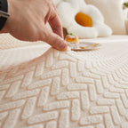 3D Geometric Stretch Sofa Slipcovers Non Slip Pet Friendly Washable Fitted Sofa Covers