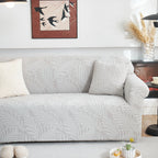 Stretch Sofa Slipcover 1-Piece Furniture Protector Couch with Elastic Bottom for Kids