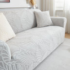 Stretch Sofa Slipcover 1-Piece Furniture Protector Couch with Elastic Bottom for Kids