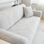 Stretch Sofa Slipcover 1-Piece Furniture Protector Couch with Elastic Bottom for Kids