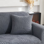 Stretch Sofa Slipcover 1-Piece Furniture Protector Couch with Elastic Bottom for Kids