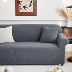 Stretch Sofa Slipcover 1-Piece Furniture Protector Couch with Elastic Bottom for Kids