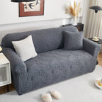 Stretch Sofa Slipcover 1-Piece Furniture Protector Couch with Elastic Bottom for Kids