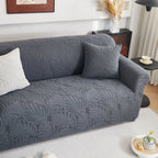 Stretch Sofa Slipcover 1-Piece Furniture Protector Couch with Elastic Bottom for Kids