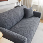 Stretch Sofa Slipcover 1-Piece Furniture Protector Couch with Elastic Bottom for Kids
