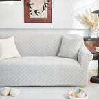 3D Jacquard Couch Slipcover, Washable Non Slip Soft Couch Sofa Cover for Kids, Pets
