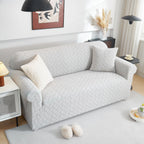 3D Jacquard Couch Slipcover, Washable Non Slip Soft Couch Sofa Cover for Kids, Pets