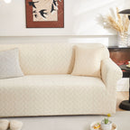 3D Jacquard Couch Slipcover, Washable Non Slip Soft Couch Sofa Cover for Kids, Pets