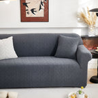 3D Jacquard Couch Slipcover, Washable Non Slip Soft Couch Sofa Cover for Kids, Pets