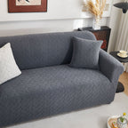 3D Jacquard Couch Slipcover, Washable Non Slip Soft Couch Sofa Cover for Kids, Pets