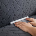 3D Jacquard Couch Slipcover, Washable Non Slip Soft Couch Sofa Cover for Kids, Pets