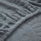 Sunflower Jacquard Fleece Stretchable Cushion Cover, Non-Slip Furniture Covers for Pets, L Shaped Couch Cushion Covers
