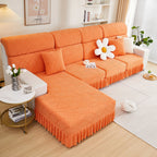 Stretch Sofa Covers for Couch Seats and Cushions, Suitable for 1/2/3/4/L Seater Sofas and Couches