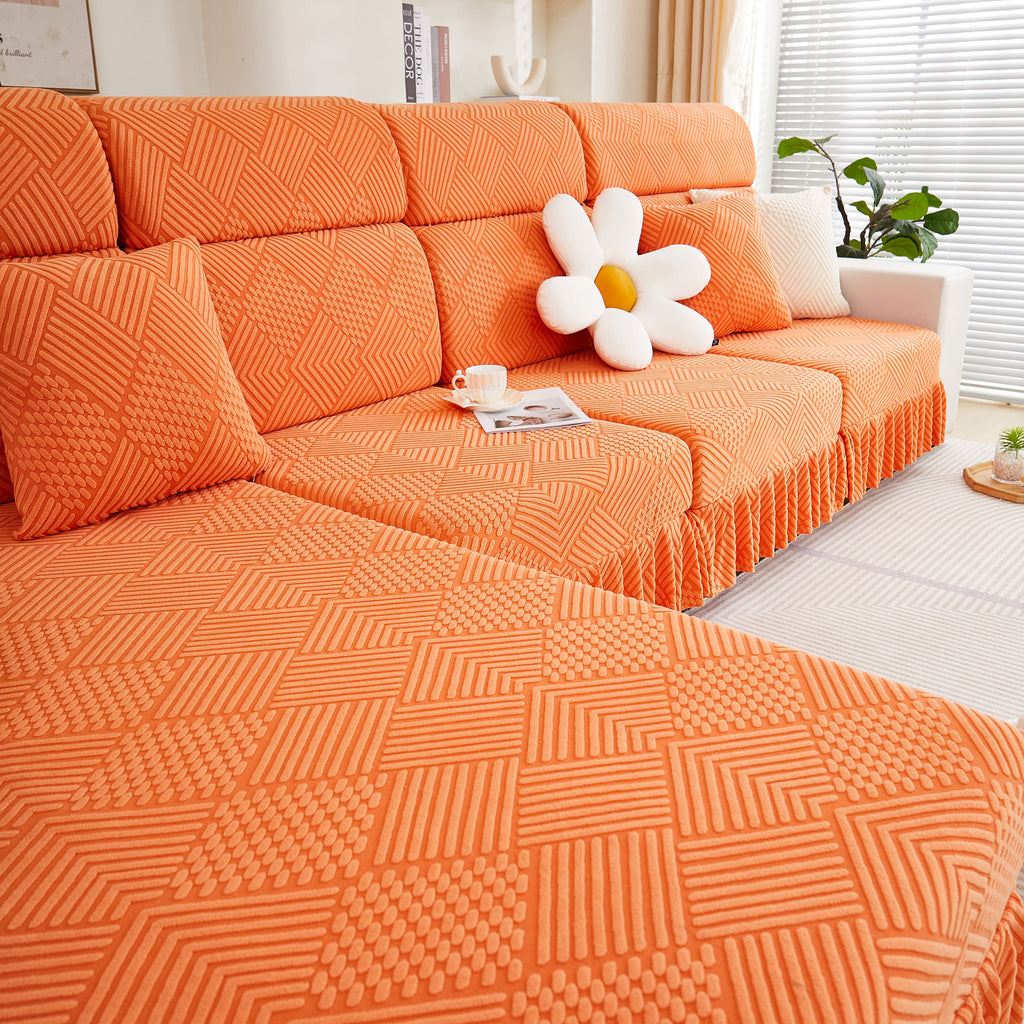 Stretch Sofa Covers for Couch Seats and Cushions, Suitable for 1/2/3/4/L Seater Sofas and Couches