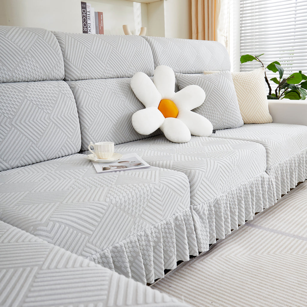 Stretch Sofa Covers for Couch Seats and Cushions, Suitable for 1/2/3/4/L Seater Sofas and Couches