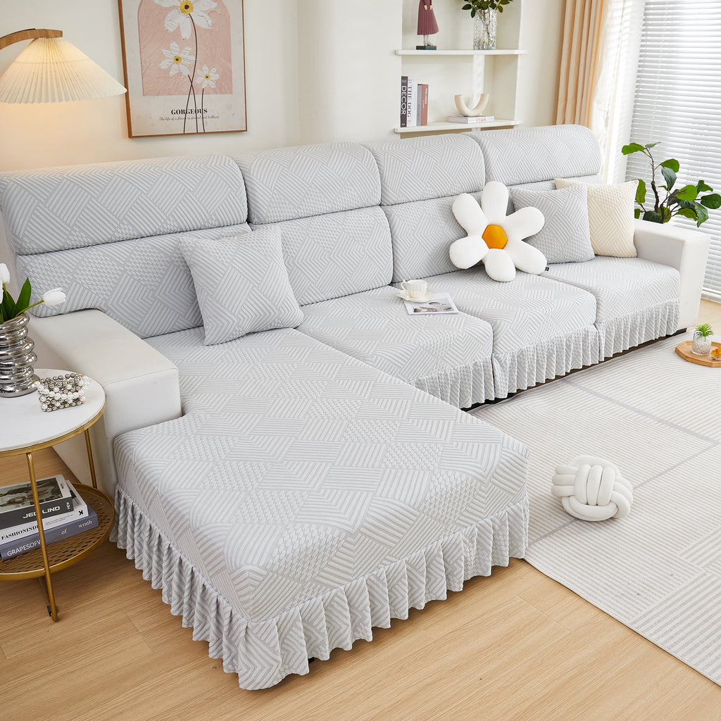 Stretch Sofa Covers for Couch Seats and Cushions, Suitable for 1/2/3/4/L Seater Sofas and Couches