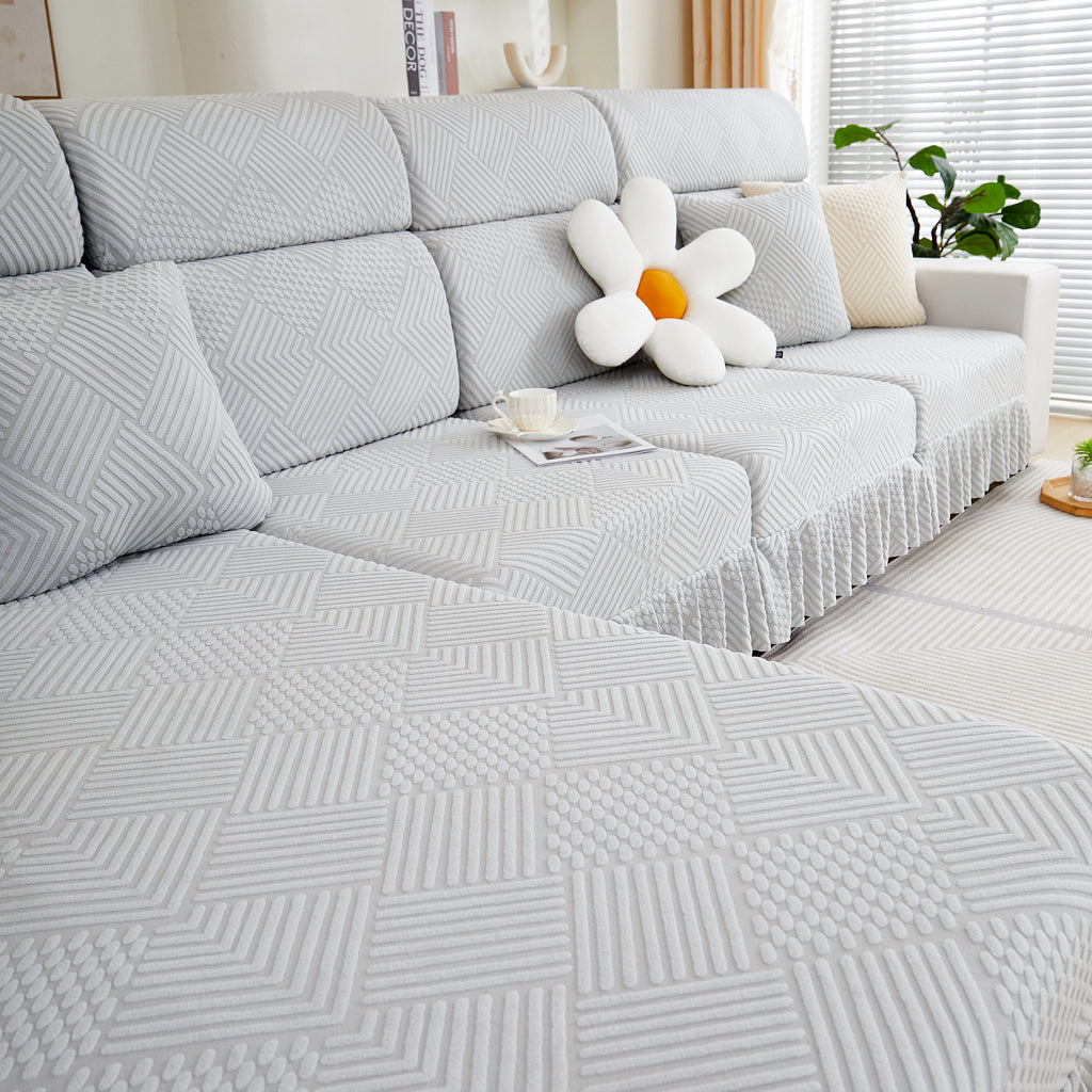 Stretch Sofa Covers for Couch Seats and Cushions, Suitable for 1/2/3/4/L Seater Sofas and Couches